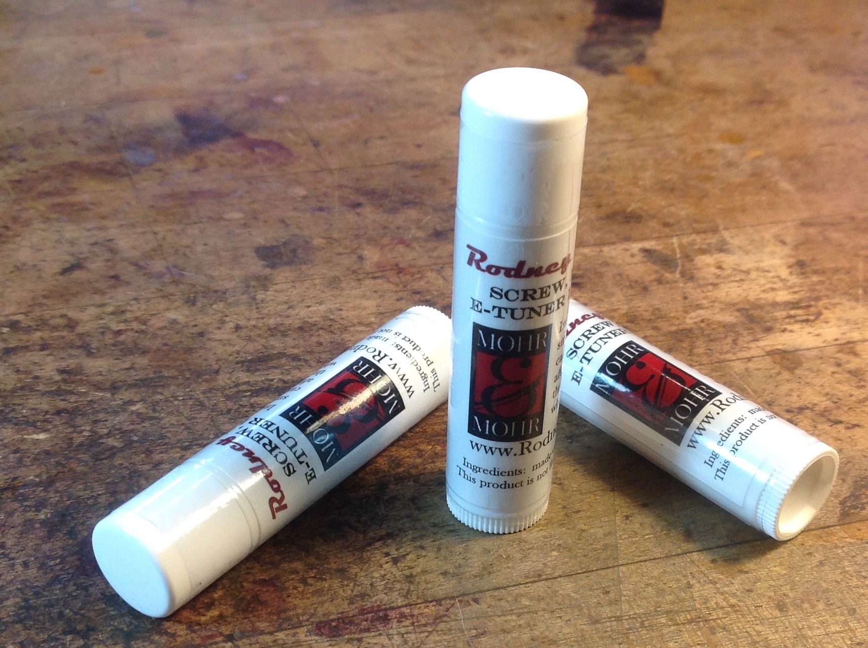 Rodney D. Mohr Screw, Eyelet & E-Tuner Lubricant - Available at Metropolitan Music & International Violin Co